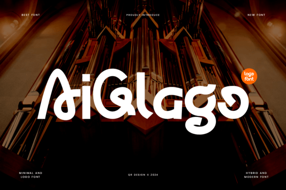 Aiglago: A Bold Sans Serif Font for Editorial Design