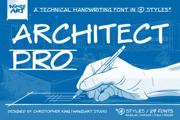Architect Pro Font for Handmade Product Labels and Branding