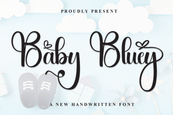 Baby Bluey: An Elegant Script Font for Editorial Design
