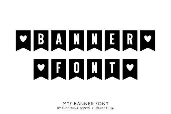Banner Font for Bold Campaigns