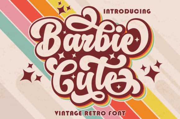 Barbie Cute Font for Creative Makers