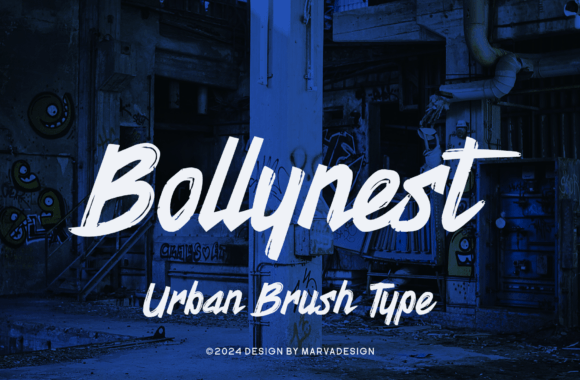 Bollynest: A Bold Font for Digital Design