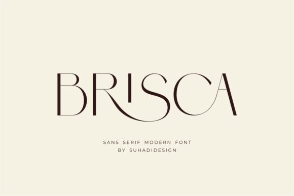 Brisca Font: Modern Sans Serif for Editorial Design
