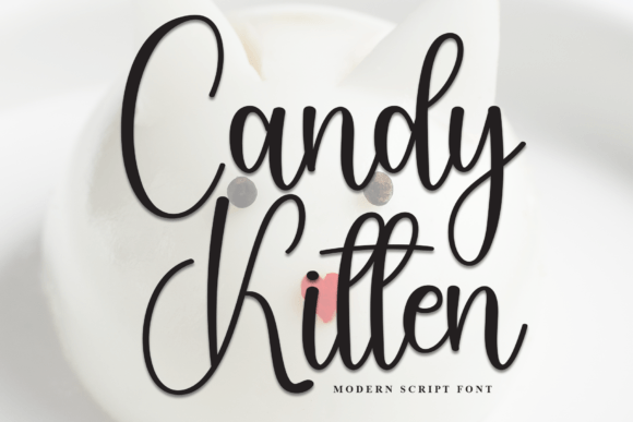 Candy Kitten Brings Elegant Script to Wedding and Editorial Design