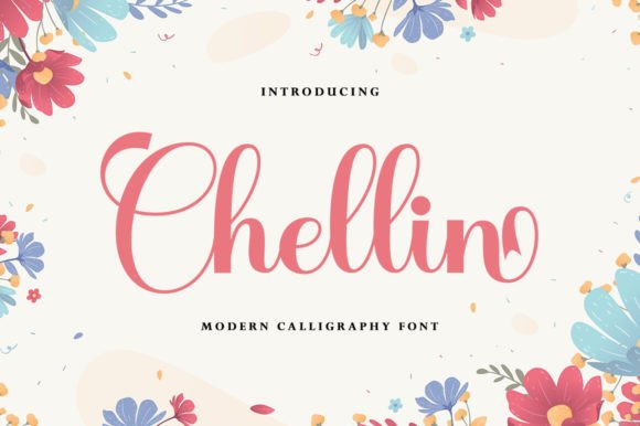 Chellin Script Font for Small Business Branding