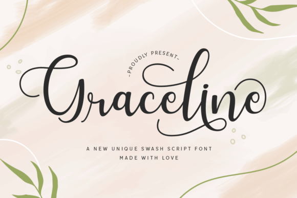 Graceline Script Font for Editorial and Brand Design
