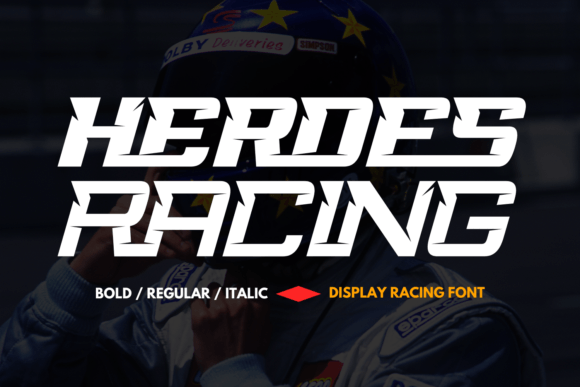 Heroes Racing: A Modern Sans Serif Font Review