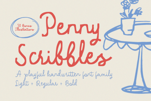 Penny Scribbles Font Review