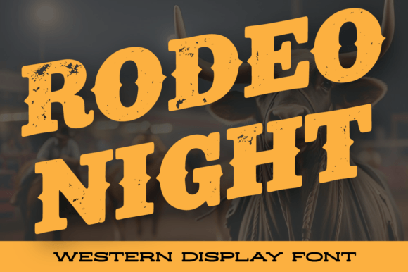 Rodeo Night Slab Serif Review: A Bold Western Font for Rugged Branding