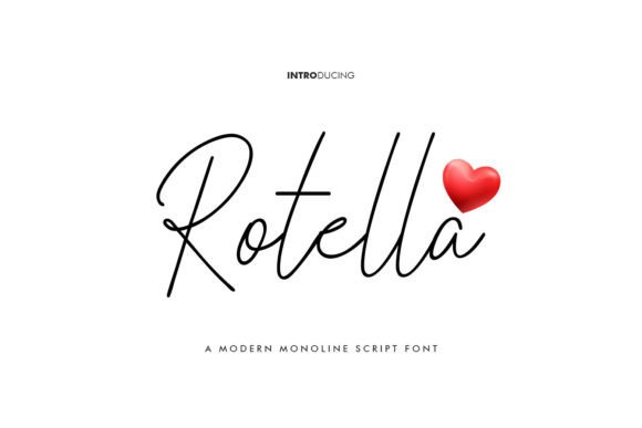 Rotella Font for Web Design
