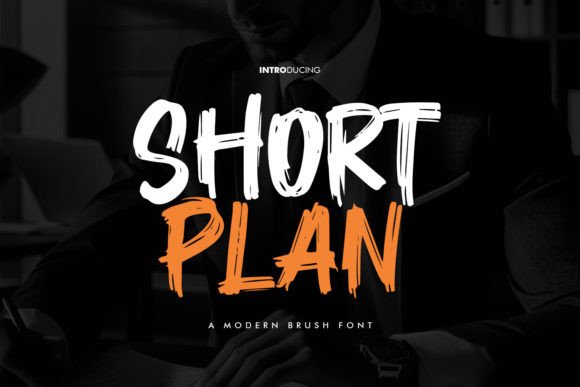 Short Plan: A Modern Brush Font for Creative Branding