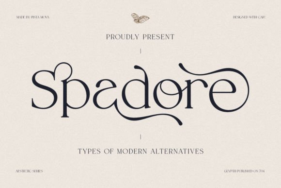 Spadore Serif Font for Luxury Brand Campaigns