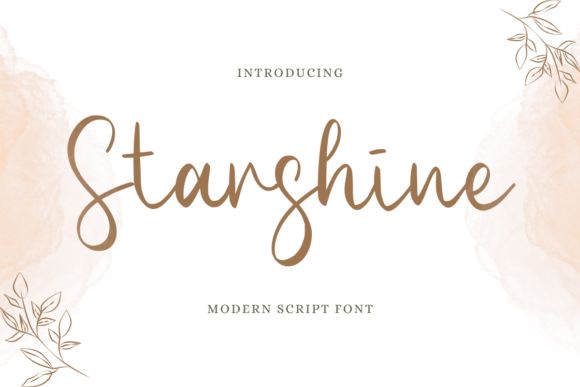 Starshine Font for Creative Campaigns