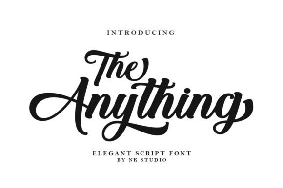 The Anything Font