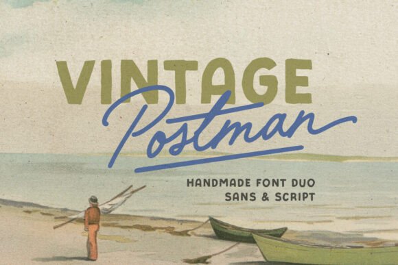 Vintage Postman Font