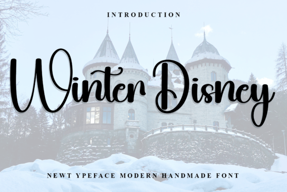 Winter Disney: A Script Handwritten Font for Brand Campaigns